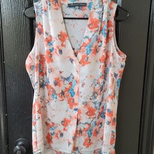 Rose & Olive sleeveless blouse, Size M